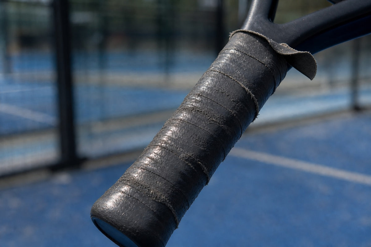 Grips turn slick mid-session
