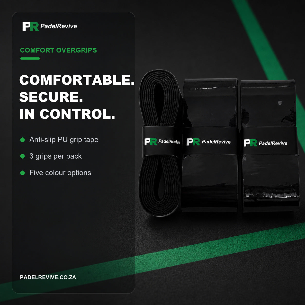 PadelRevive Comfort Overgrips — benefits