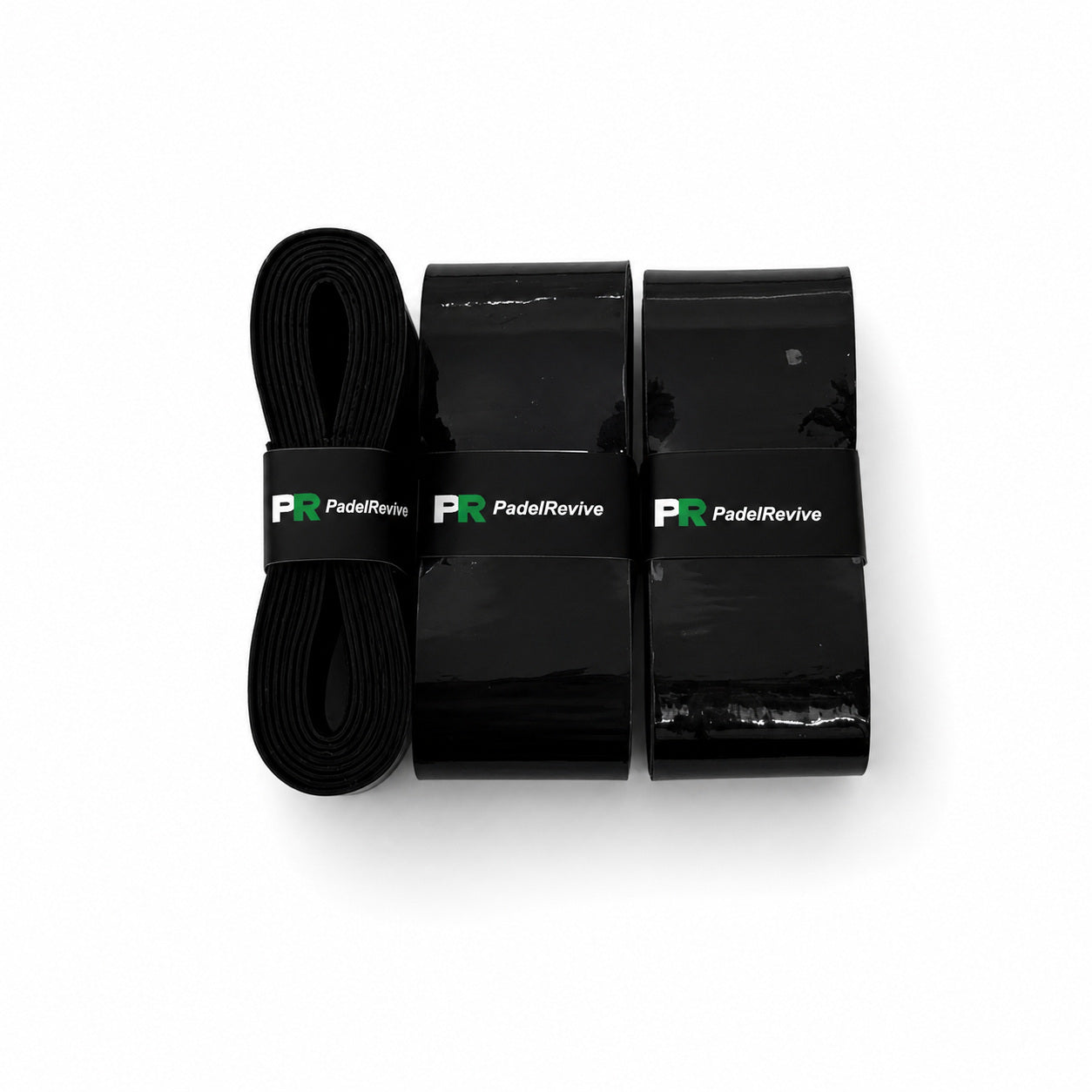 PadelRevive Comfort Overgrips 3-Pack — Black