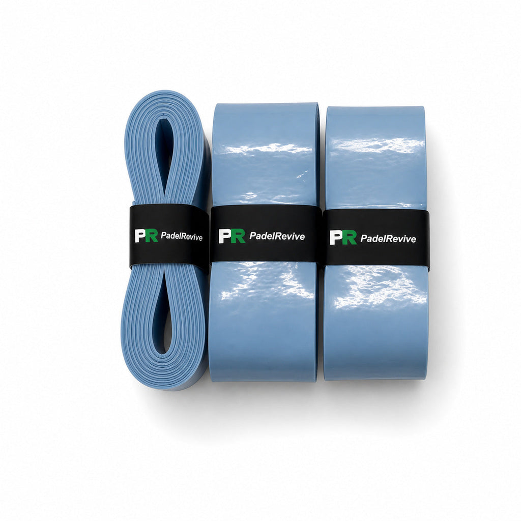 PadelRevive Comfort Overgrips 3-Pack — Light Blue