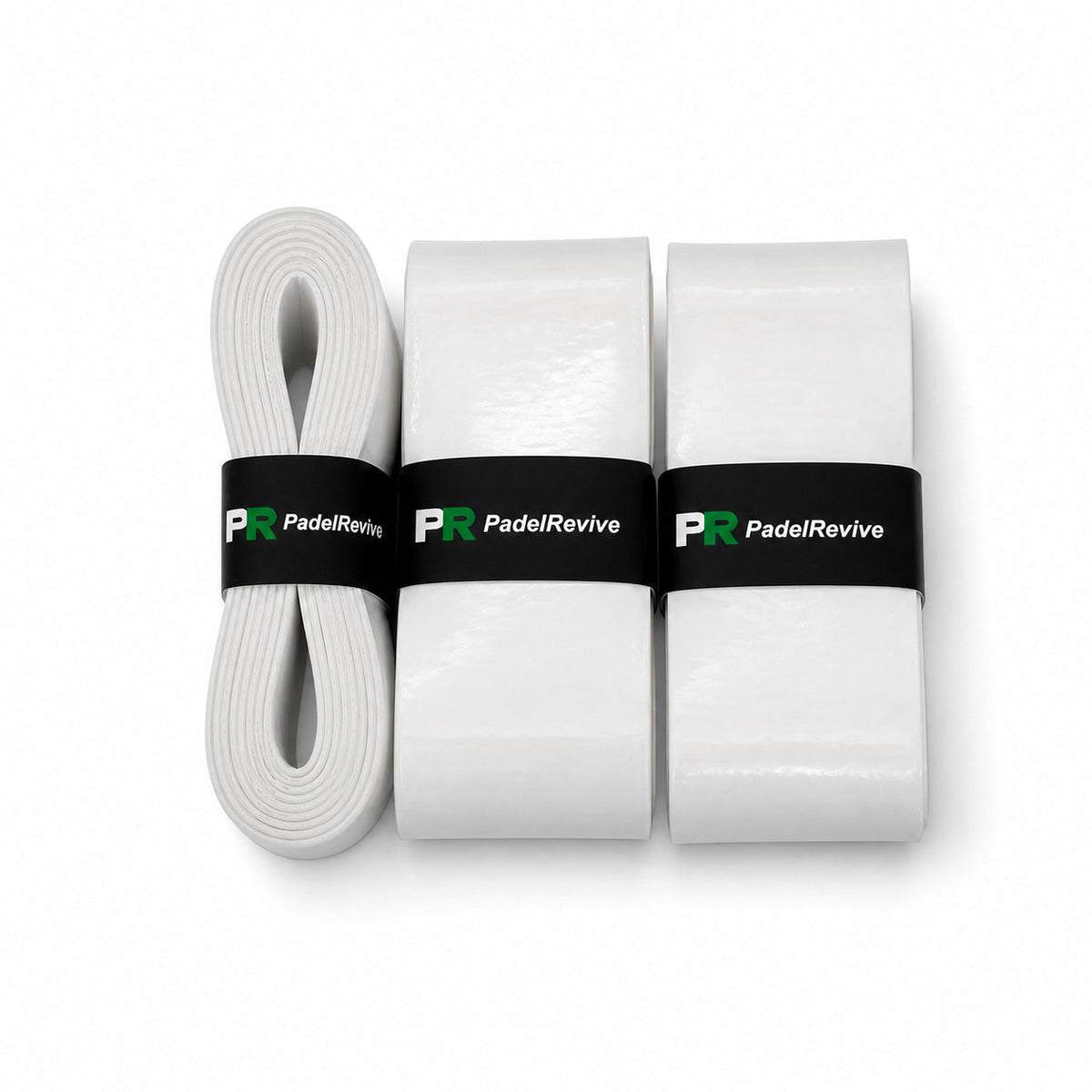 PadelRevive Comfort Overgrips 3-Pack — White