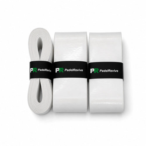 PadelRevive Comfort Overgrips 3-Pack — White